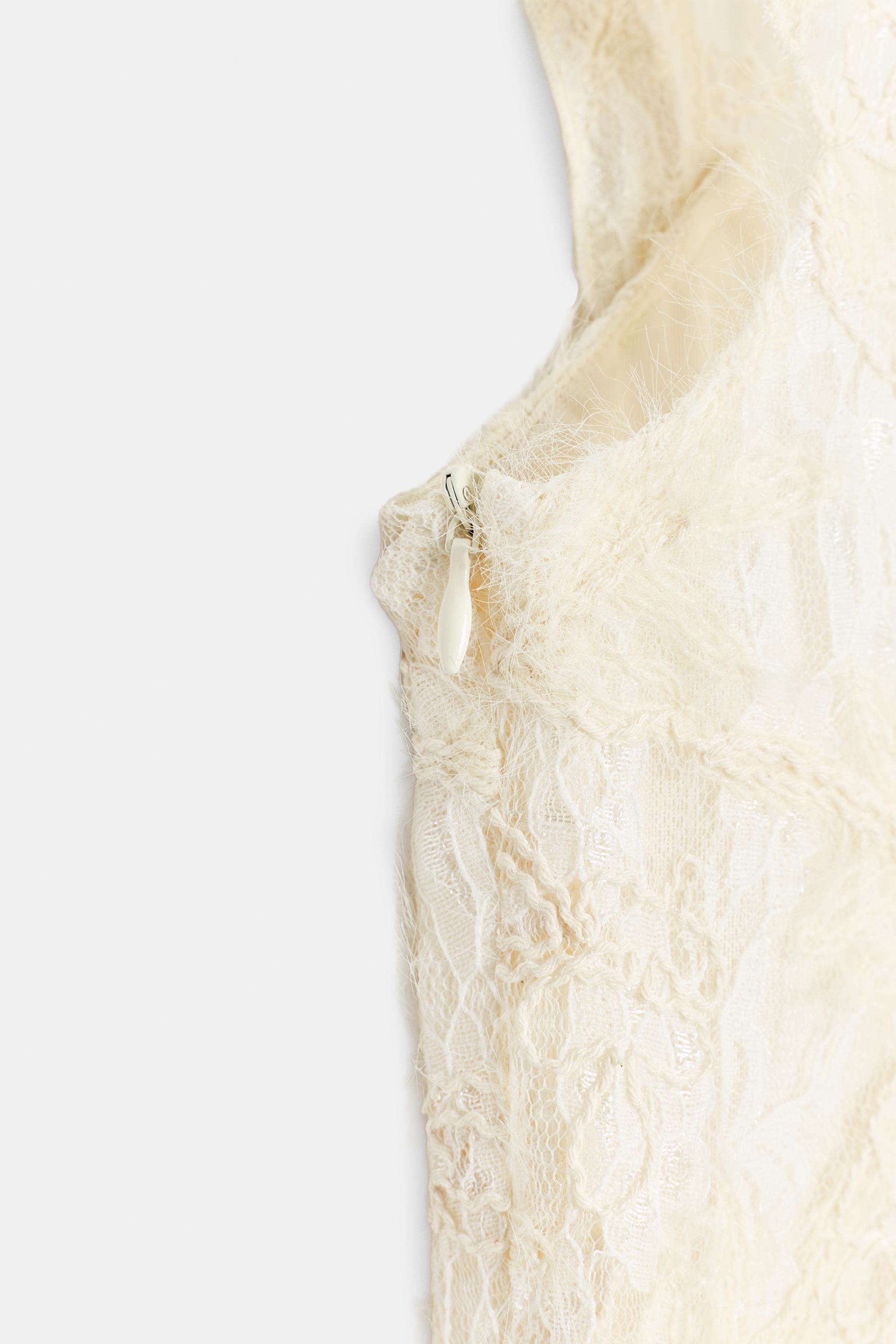 ROMANTIC HIGH-NECK CORSET - Ecru | ZARA United States