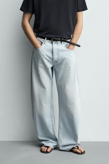 BALLOON FIT JEANS - Light blue by Zara