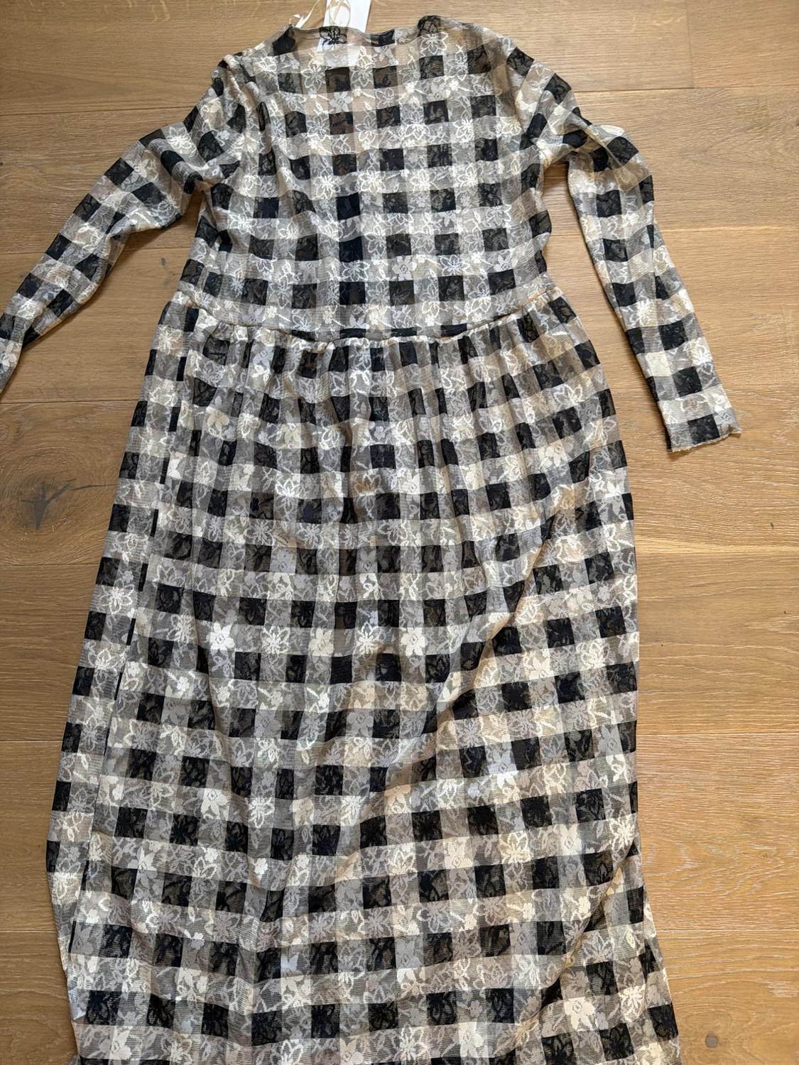 SEMI-TRANSPARENT MIDI DRESS - Image 4