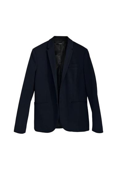 NAVY SLIM FIT BLAZER