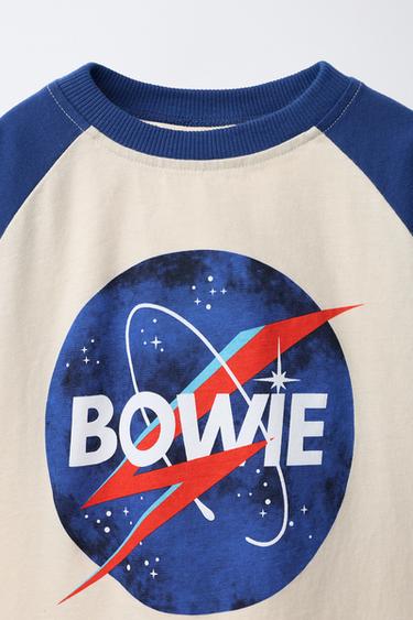 T-SHIRT IMPRIMÉ DAVID BOWIE © - Blanc cassé de Zara - Image 2