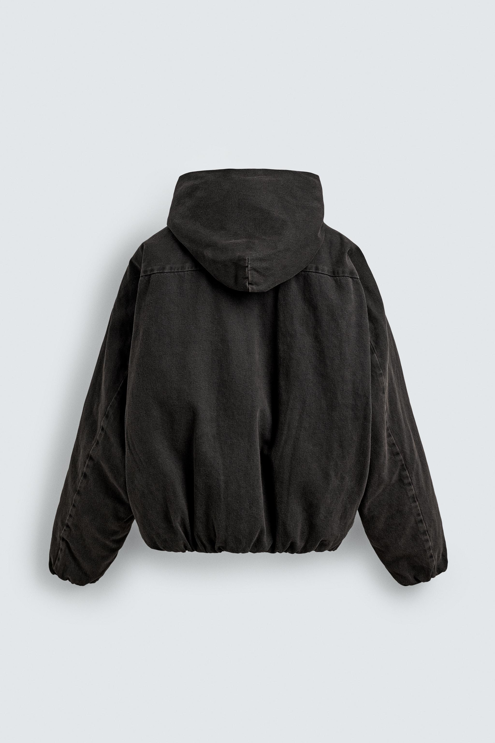 ZARA キルティング デニムジャケット ZARA クロップド キルティング デニムジャケット - メルカリ