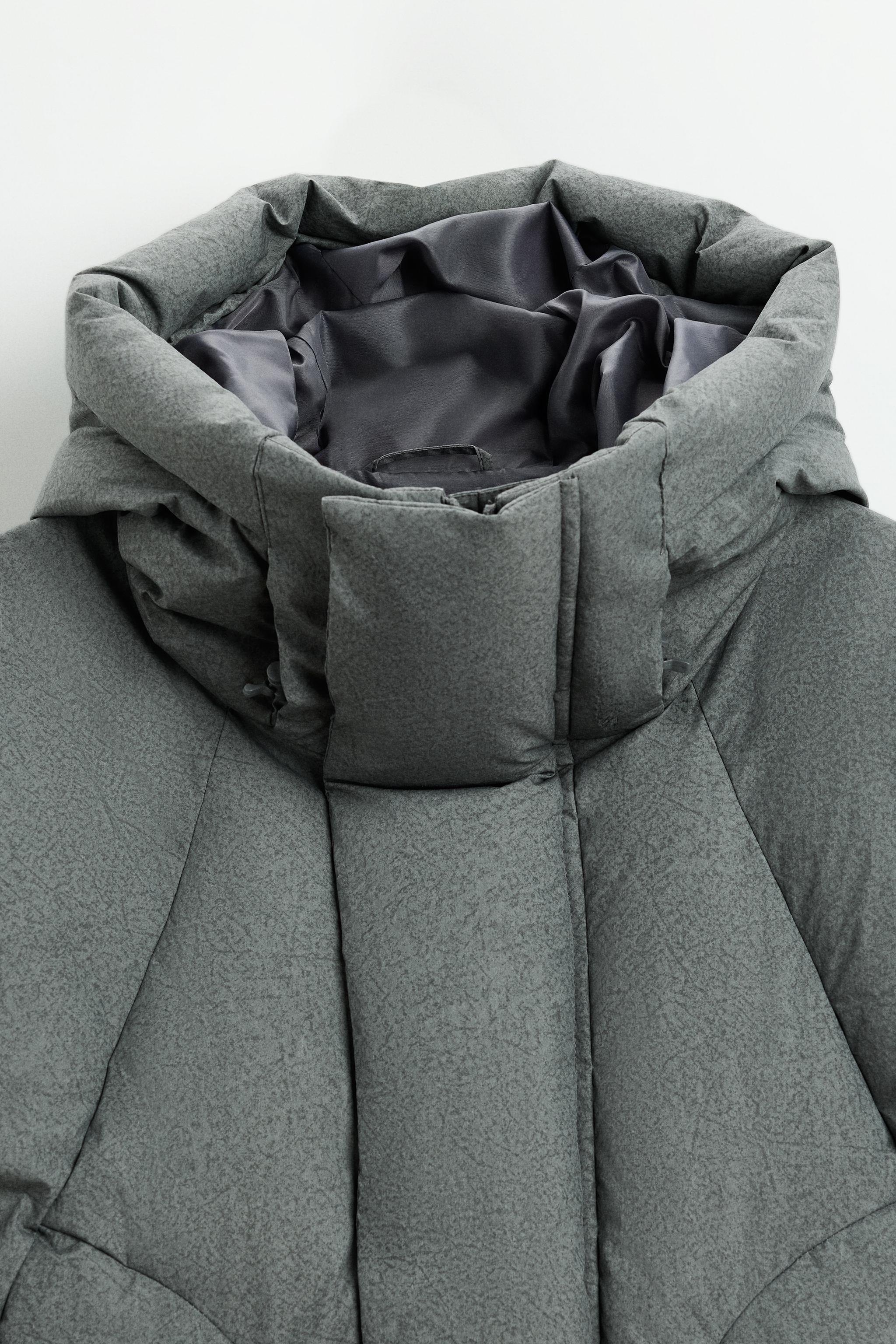 ボクシーフィット キルティングジャケット - ストーン | ZARA
