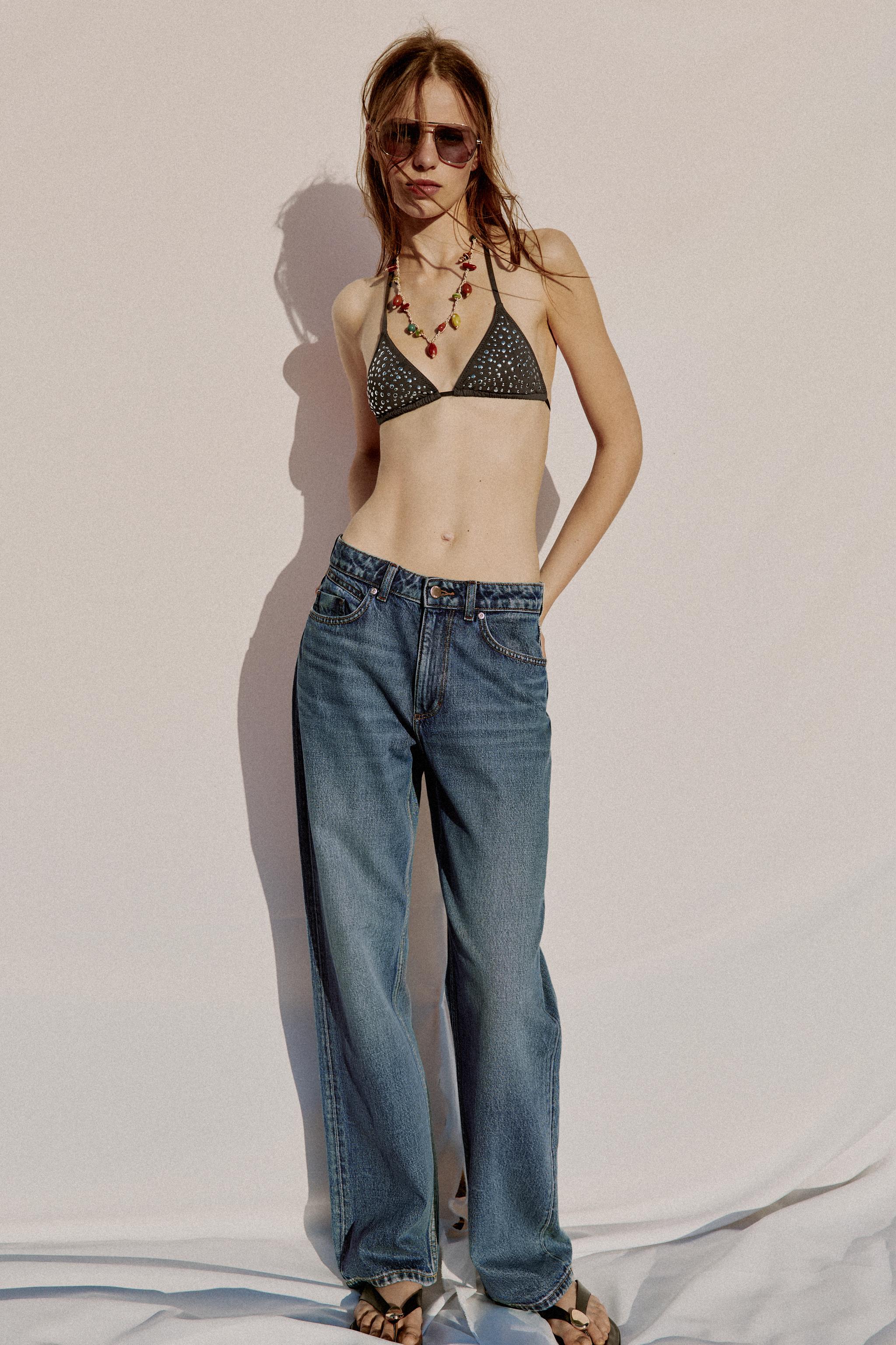 ハイウエストジーンズ - レディース | ZARA 日本