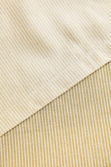 STRIPED PILLOWCASE - Yellow by Zara - Image 5