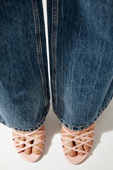 STRAPPY SANDALS - Pink by Zara - Image 1