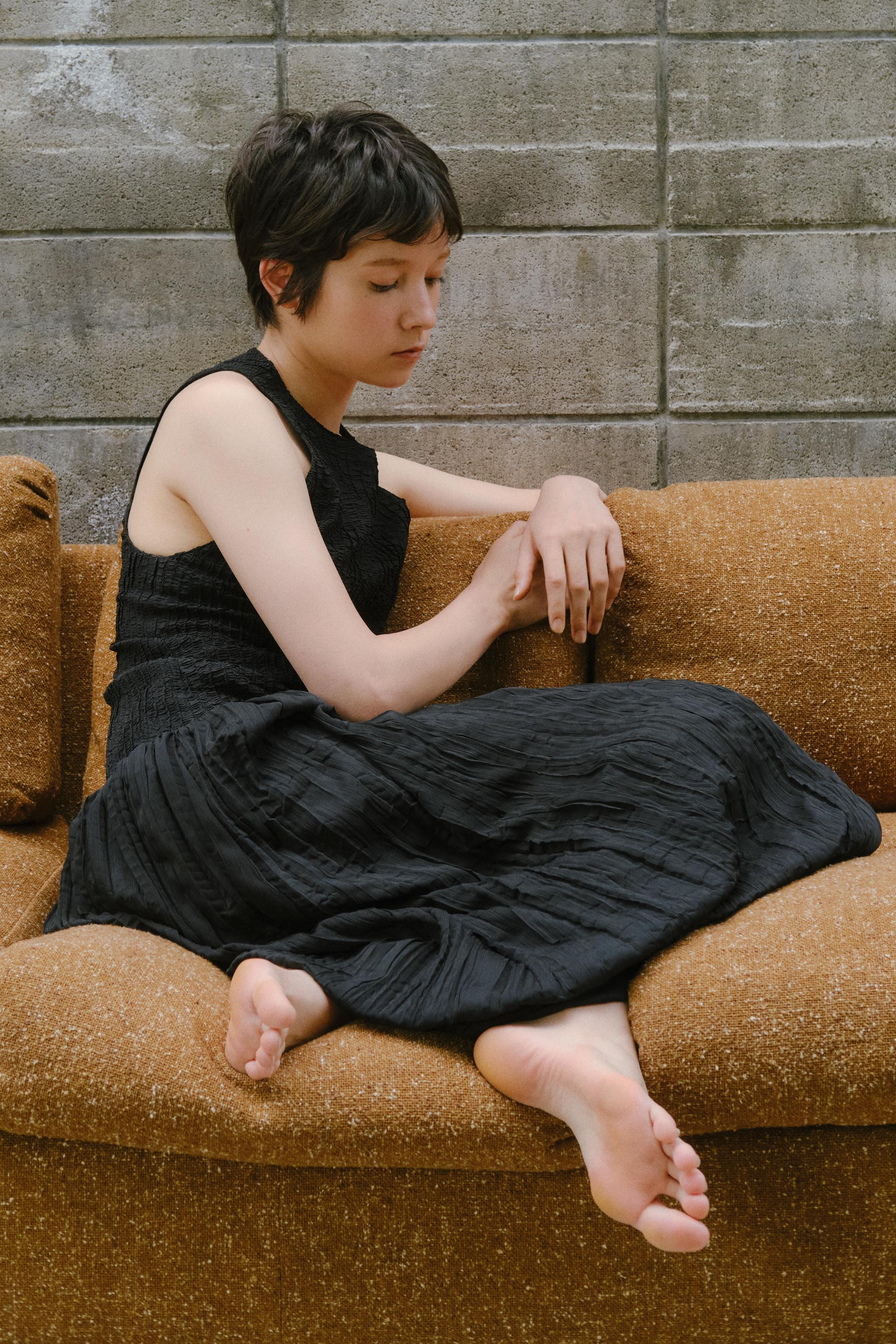 ZARA 縫い目装飾セットアップ　黒 $_12.JPG?set_id=880000500F