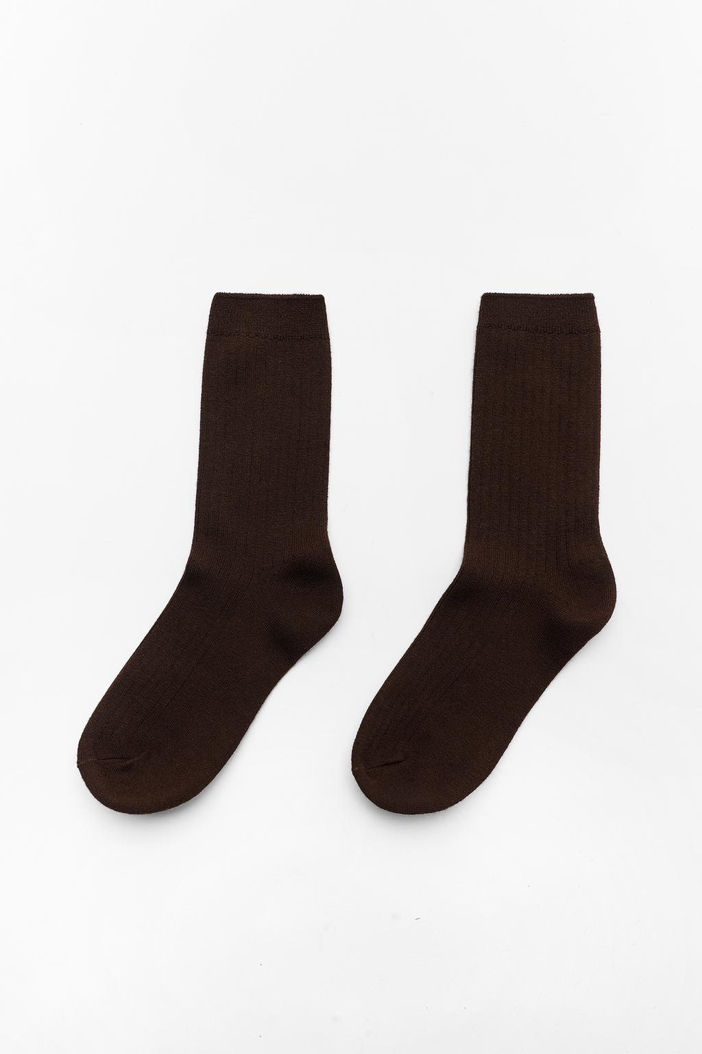 BASIC RIBBED SOCKS
