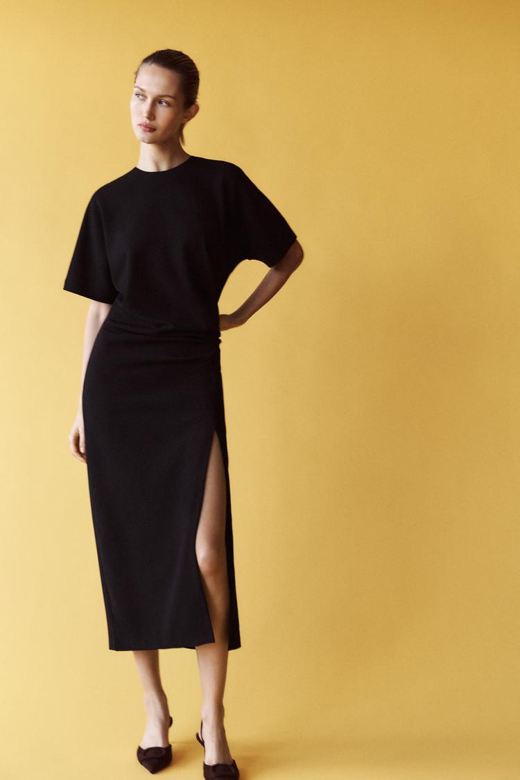 Zara Sale Leer Jurkje Zara Zara Nederland Zara Leren Jurk Dames