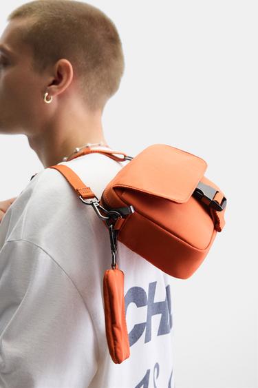 UMHÄNGETASCHE AUS NYLON - Orange von Zara - Bild 0