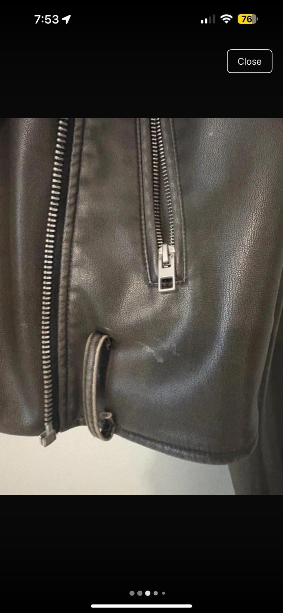 FAUX LEATHER JACKET - Image 3