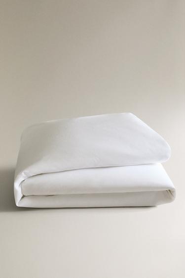 HOUSSE DE COUETTE PIQUÉ PASSEPOIL - Blanc de Zara - Image 5