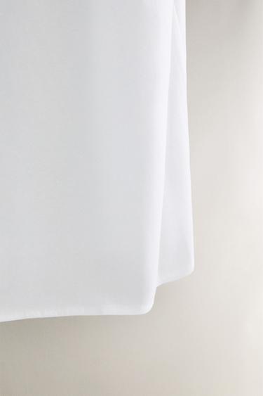 CHEMISE DE NUIT COTON DENTELLE - Blanc de Zara - Image 4
