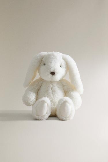 KIDS' WHITE BUNNY PLUSH TOY — White 1