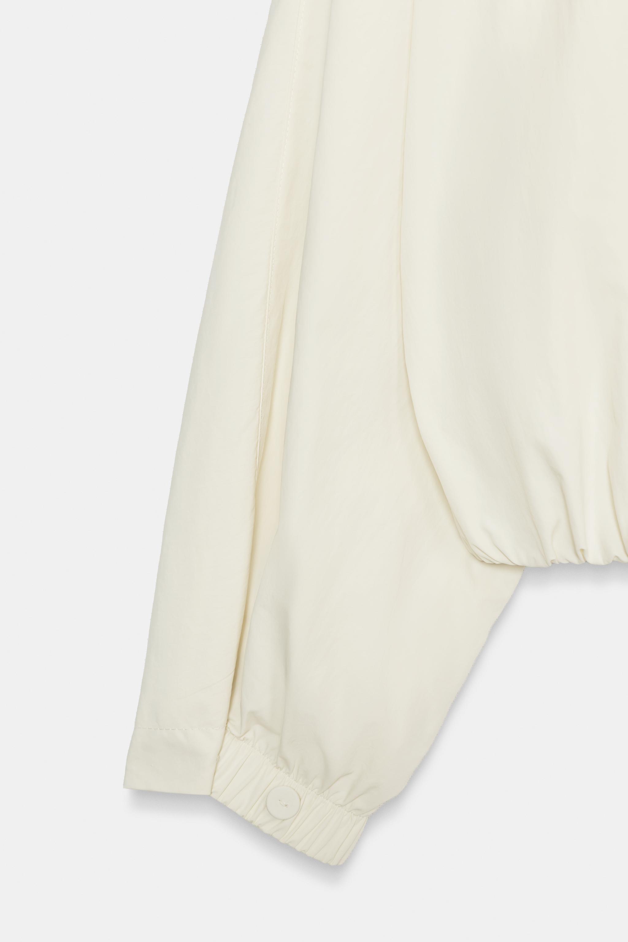 Женские куртки Zara ZW COLLECTION NYLON JACKET — фото 12