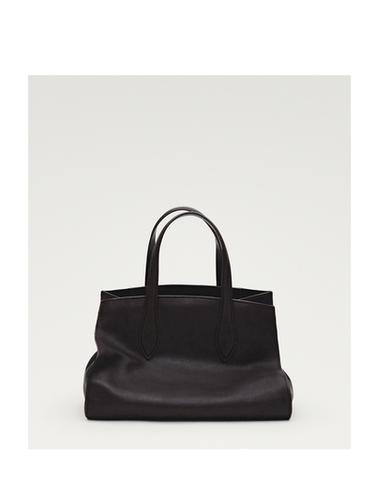 Zara Mid-size nappa leather MD ICON tote bag - Brown