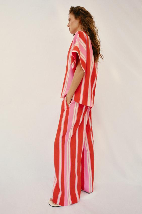CHEMISE POLO À RAYURES - Multicolore de Zara - Image 2