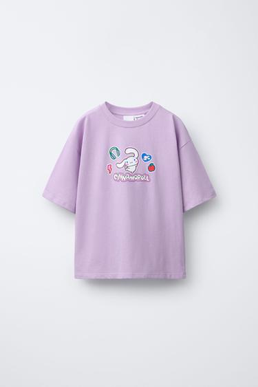 CAMISETA ESTAMPADA CINNAMOROLL © SANRIO - Malva de Zara - Imagen 0