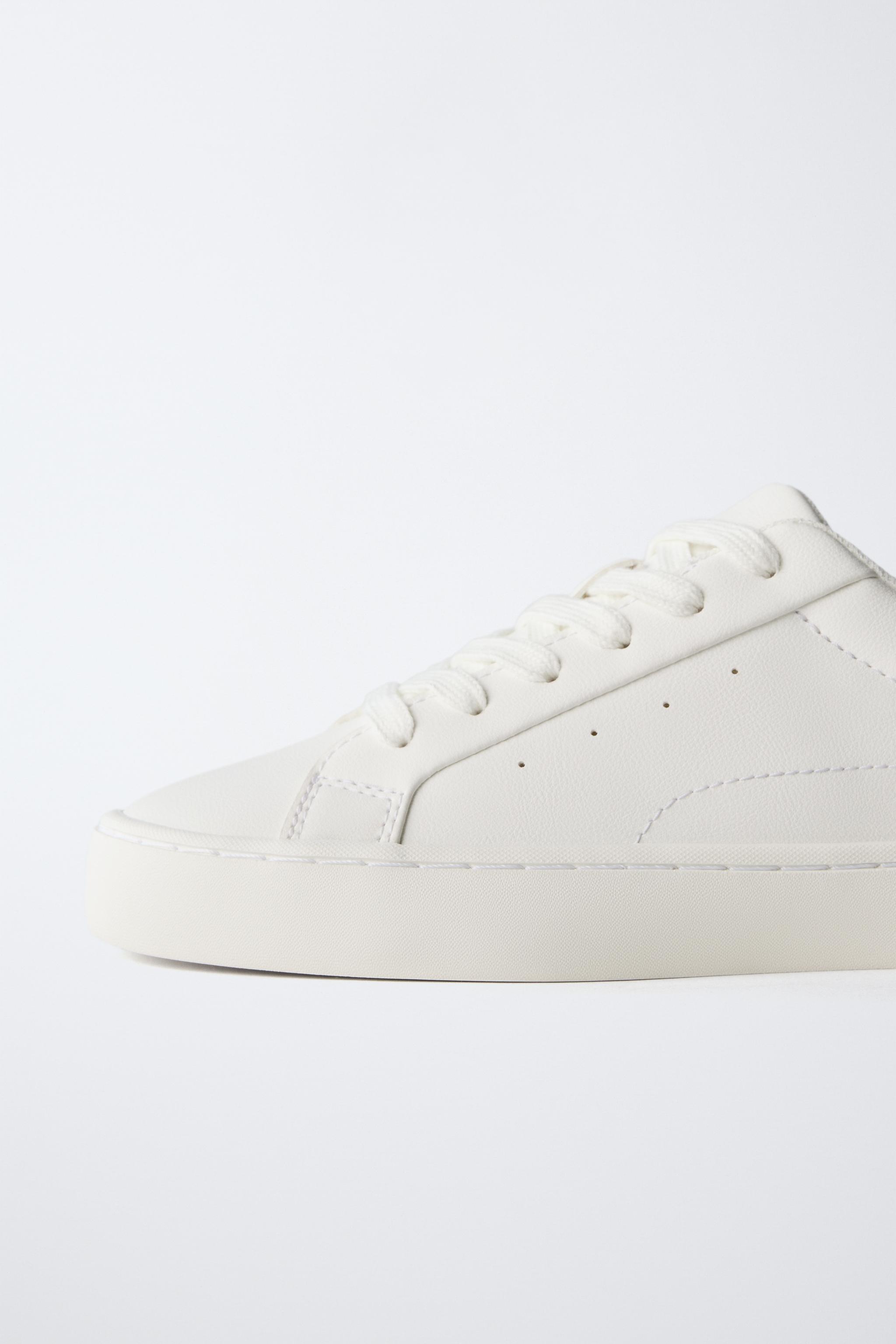 ベーシックスニーカー - ホワイト | ZARA Japan / 日本