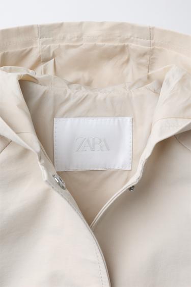 PARKA À CAPUCHE - Beige de Zara - Image 2