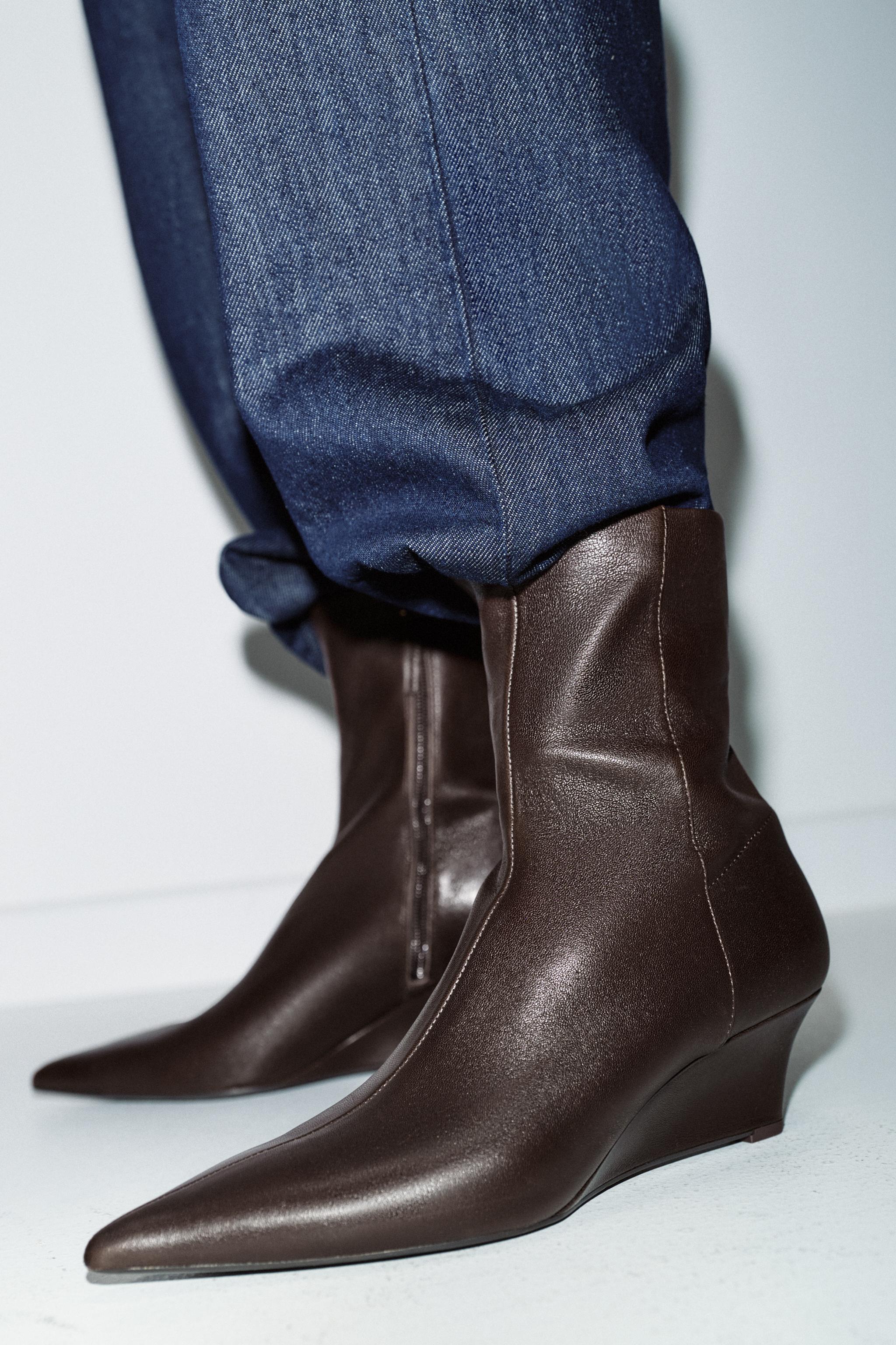 フラットショートブーツ - レディース | ZARA 日本