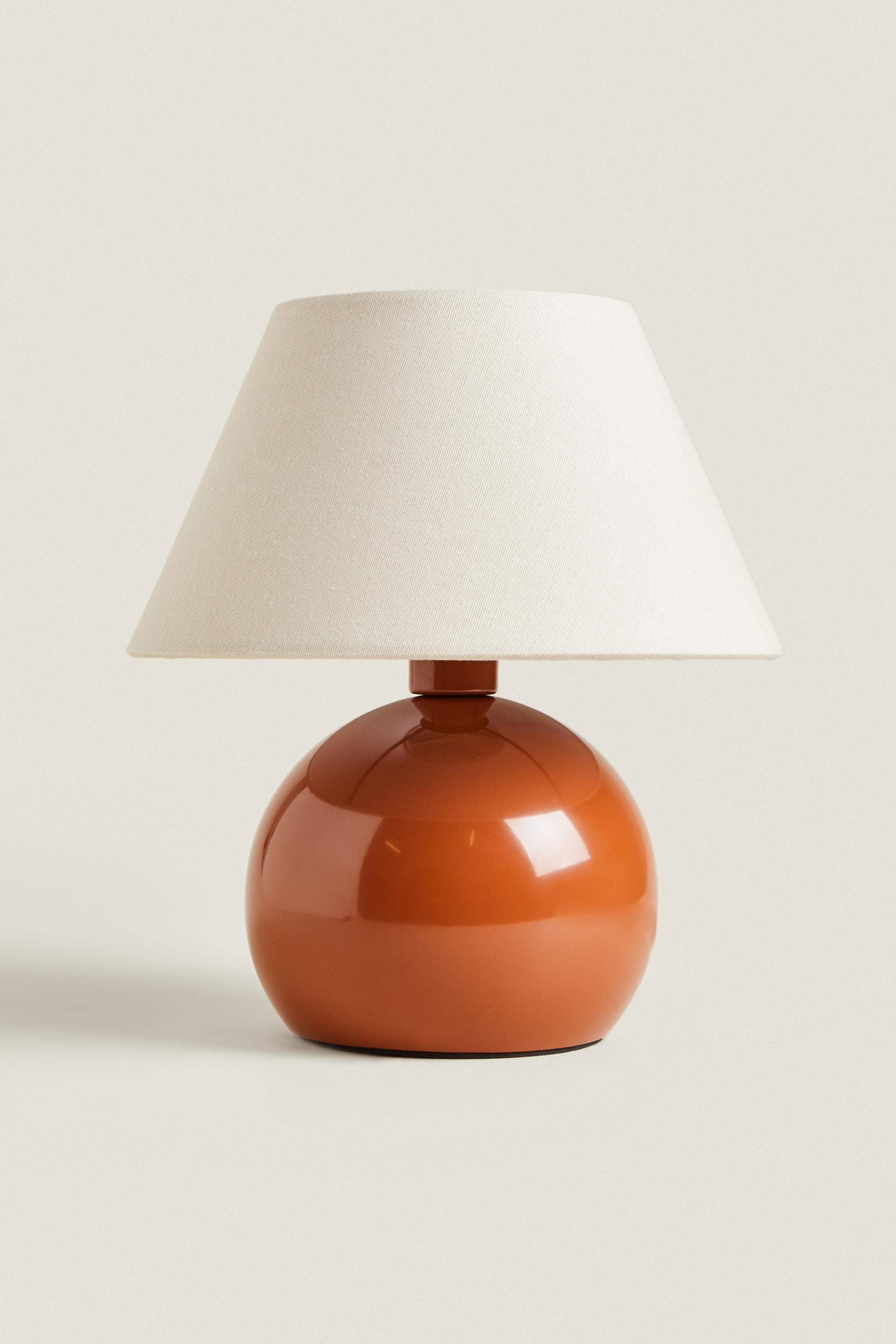 Terracotta deals colored lamp