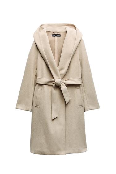 SOFT COAT WITH HOOD