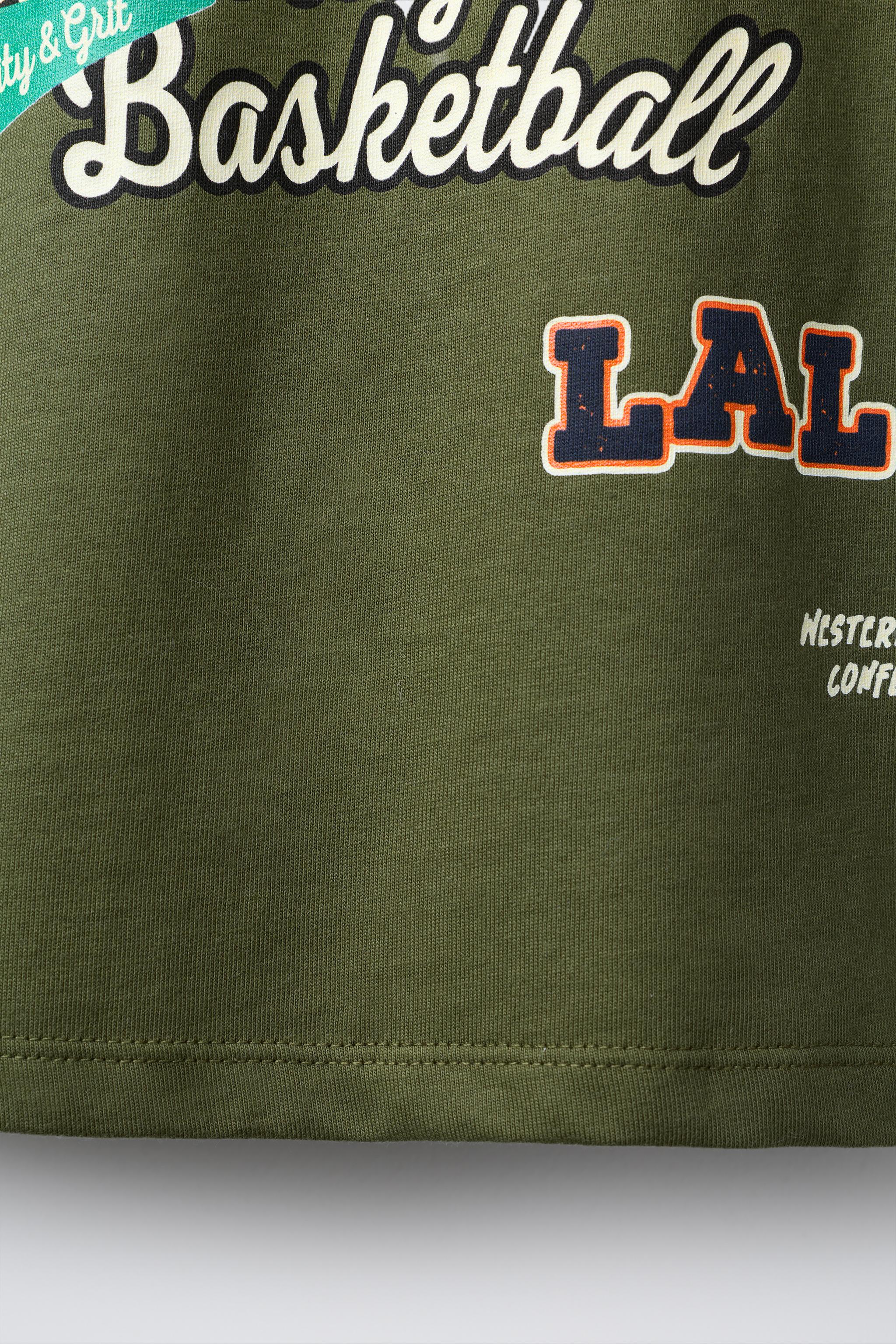 T-SHIRT IMPRIMÉ LOS ANGELES LAKERS NBA