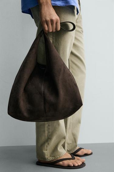 SAC SHOPPER UNI - Marron de Zara - Image 2