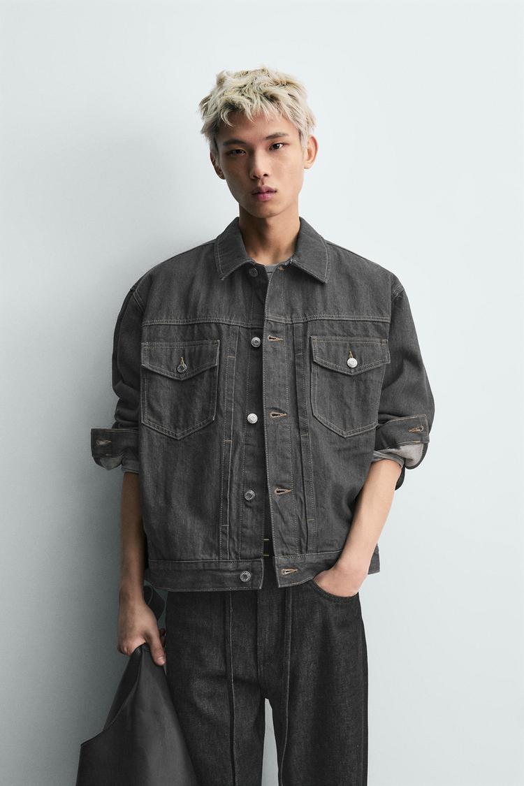 ZARA OVERSIZE FIT DENIM JACKET