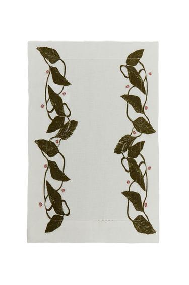 Zara THE LITTLE BURDEN OF EDEN PLACEMAT - Green