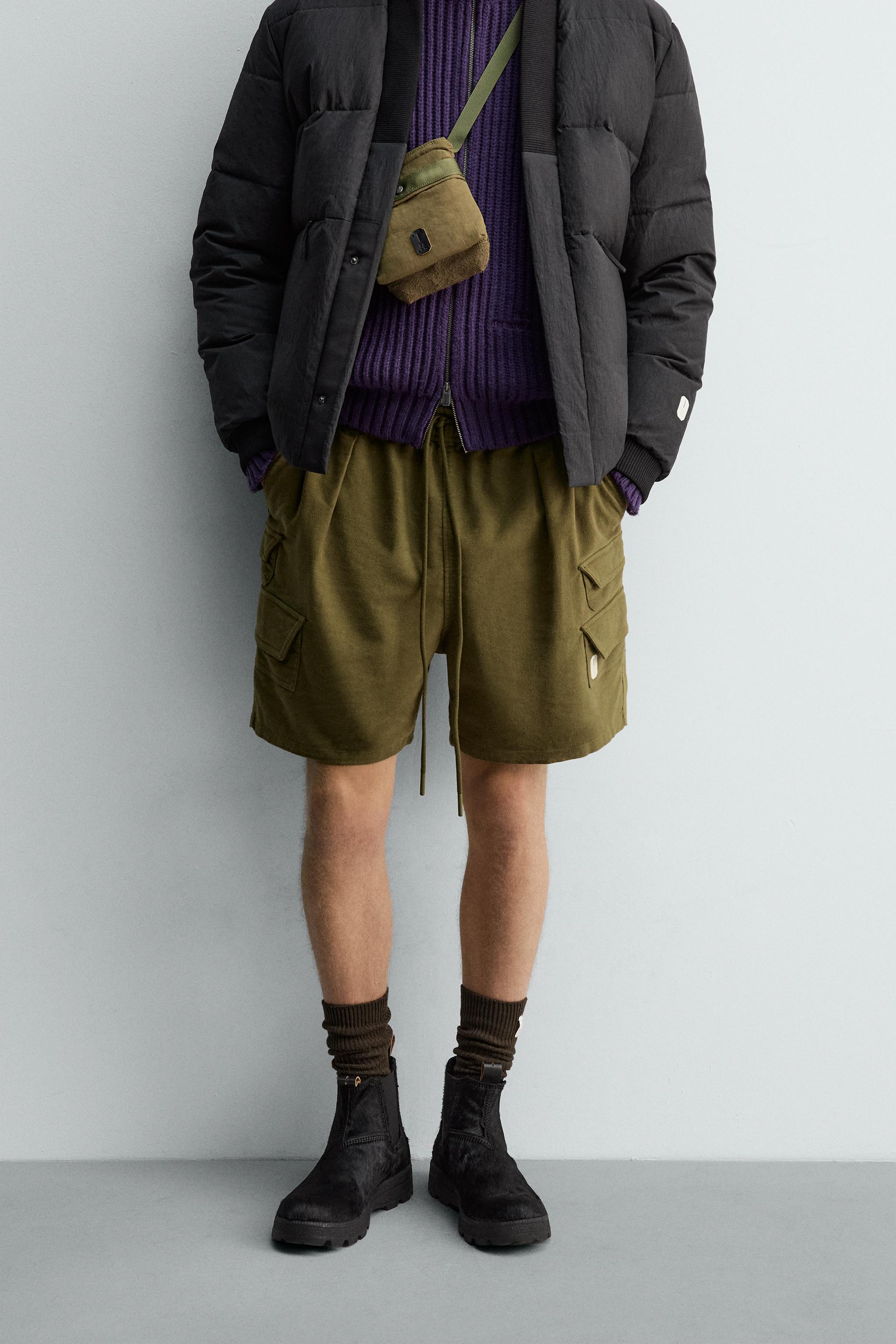 Tangent オリーヴグリーン　パンツ オーガニックコットンチノクロスカーゴパンツ | human woman