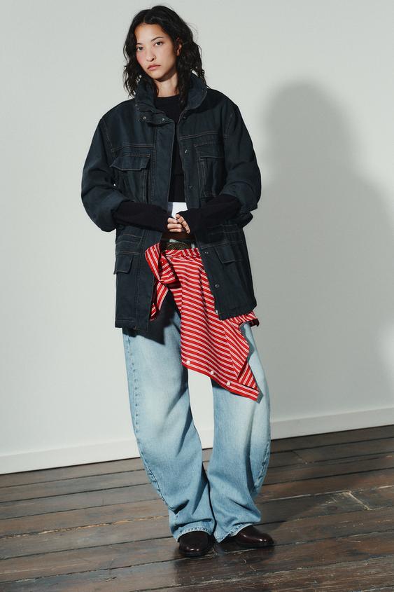 TOPSTITCHING POCKET JACKET