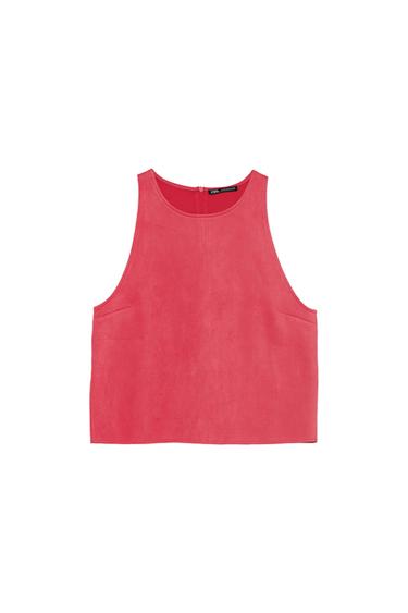 TOP HALTER EFECTO ANTE