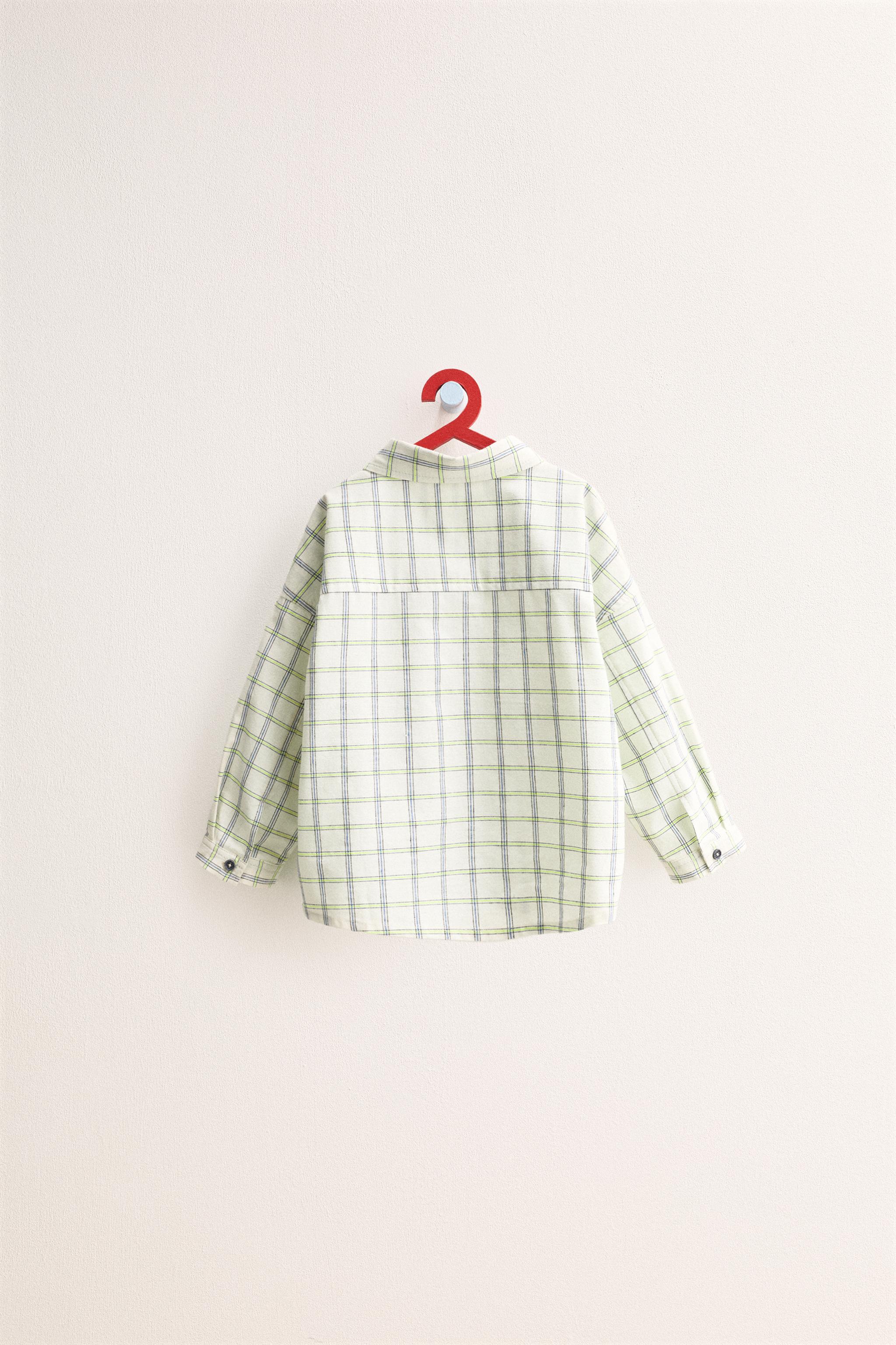 ZARA TIMELESS - PLAID POCKET SHIRT