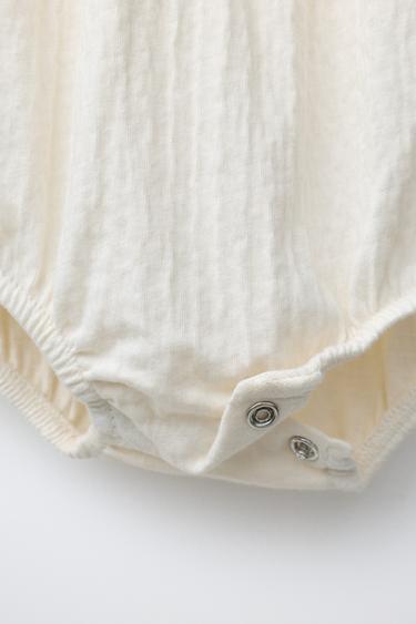 BODY ROMANTIQUE DENTELLE - Écru clair de Zara - Image 2