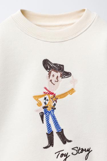 BUDDY TOY STORY © DISNEY PIXAR EMBROIDERED SWEATSHIRT - Ecru by Zara - Image 2