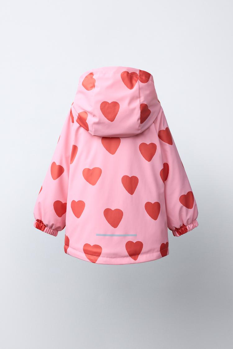 Impermeable de corazón de goma resistente al agua 4