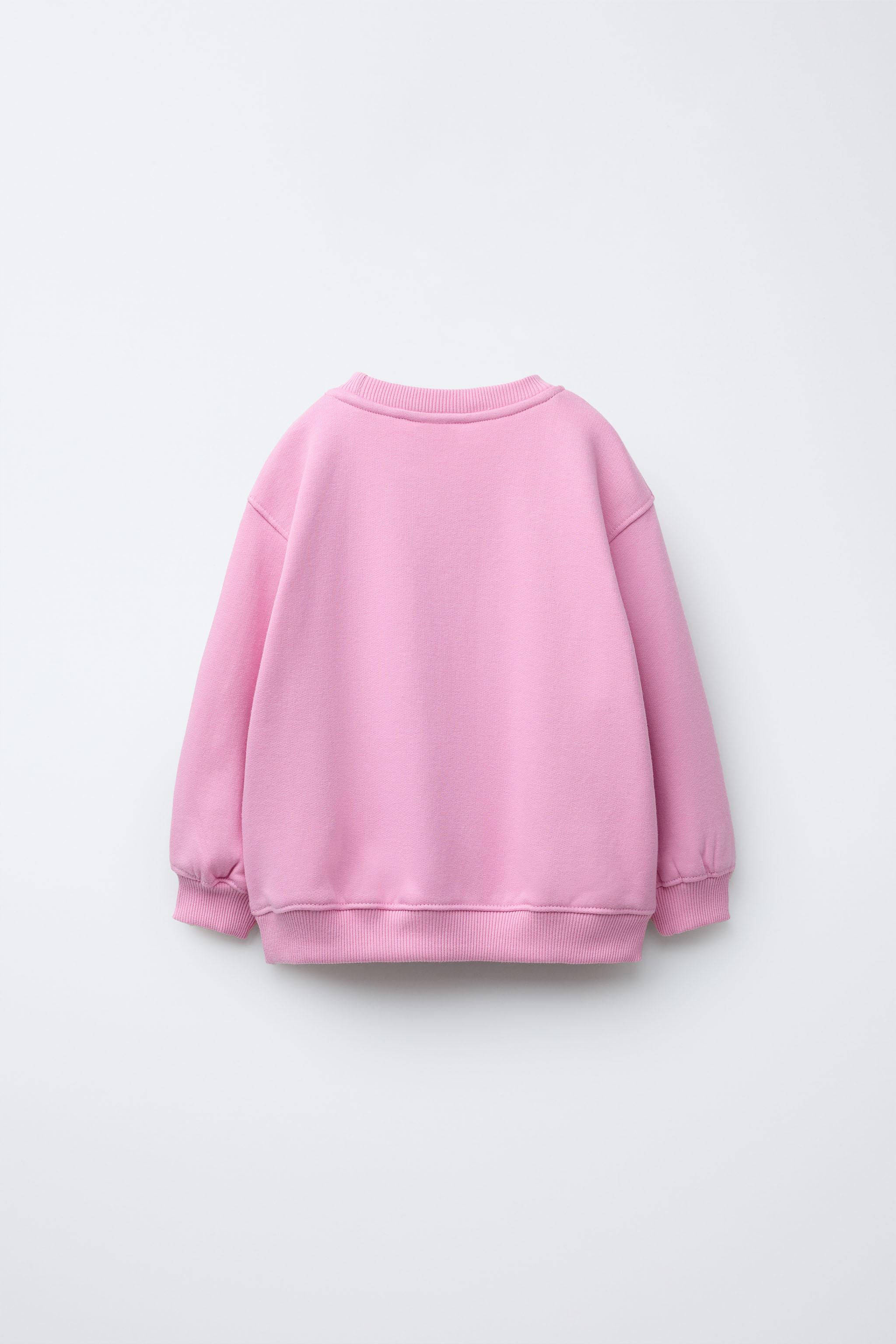 さらさ BASIC HEART SWEATSHIRT - Gray marl | ZARA United States