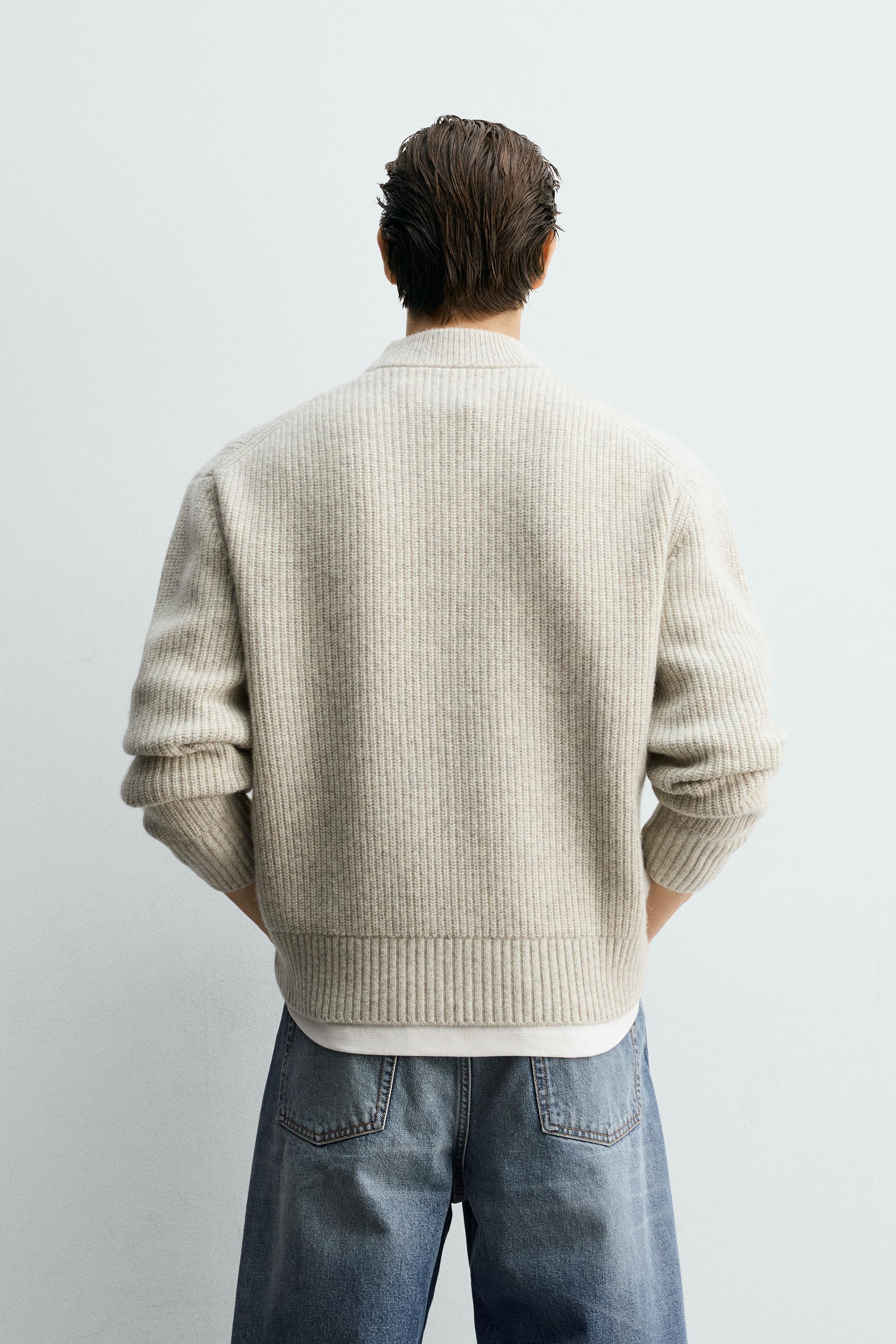 WOOL BLEND TEXTURED JUMPER