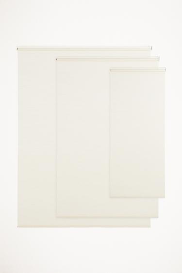 CURTAIN | JUTE ROLLER BLIND WITH MEDIUM OPACITY - Ecru by Zara - Image 6