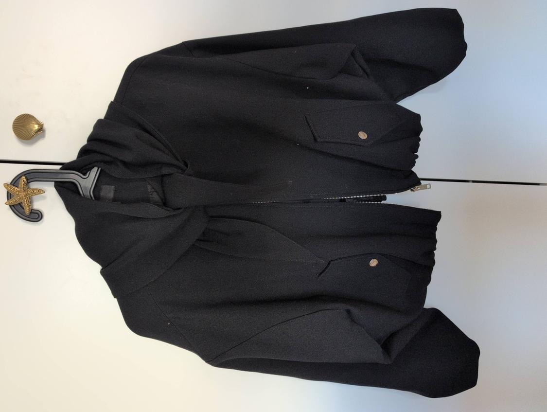 BOMBER JACKET WITH DETACHABLE SCARF - Image 3