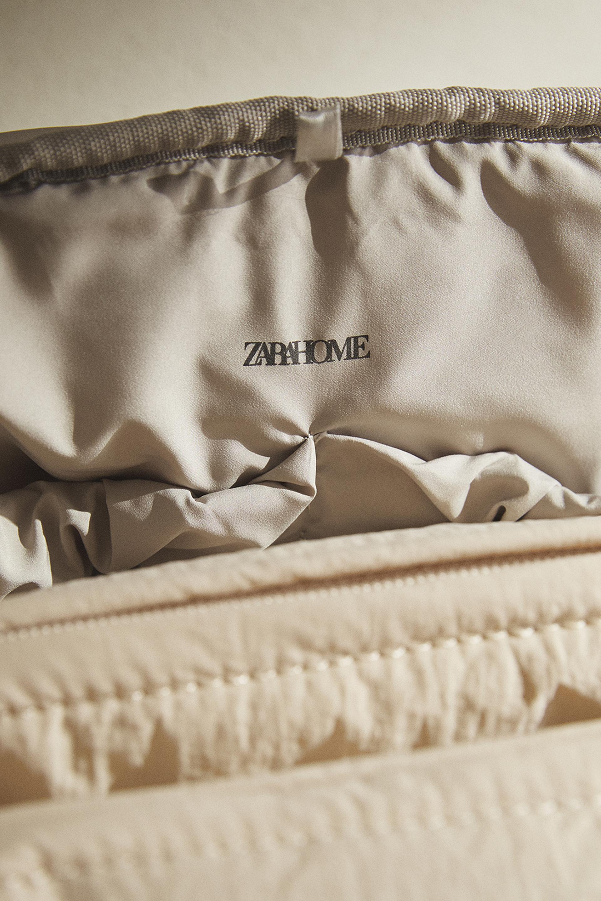Zara TRIPLE NYLON MAKEUP BAG INTERNATIONAL SHIPPING