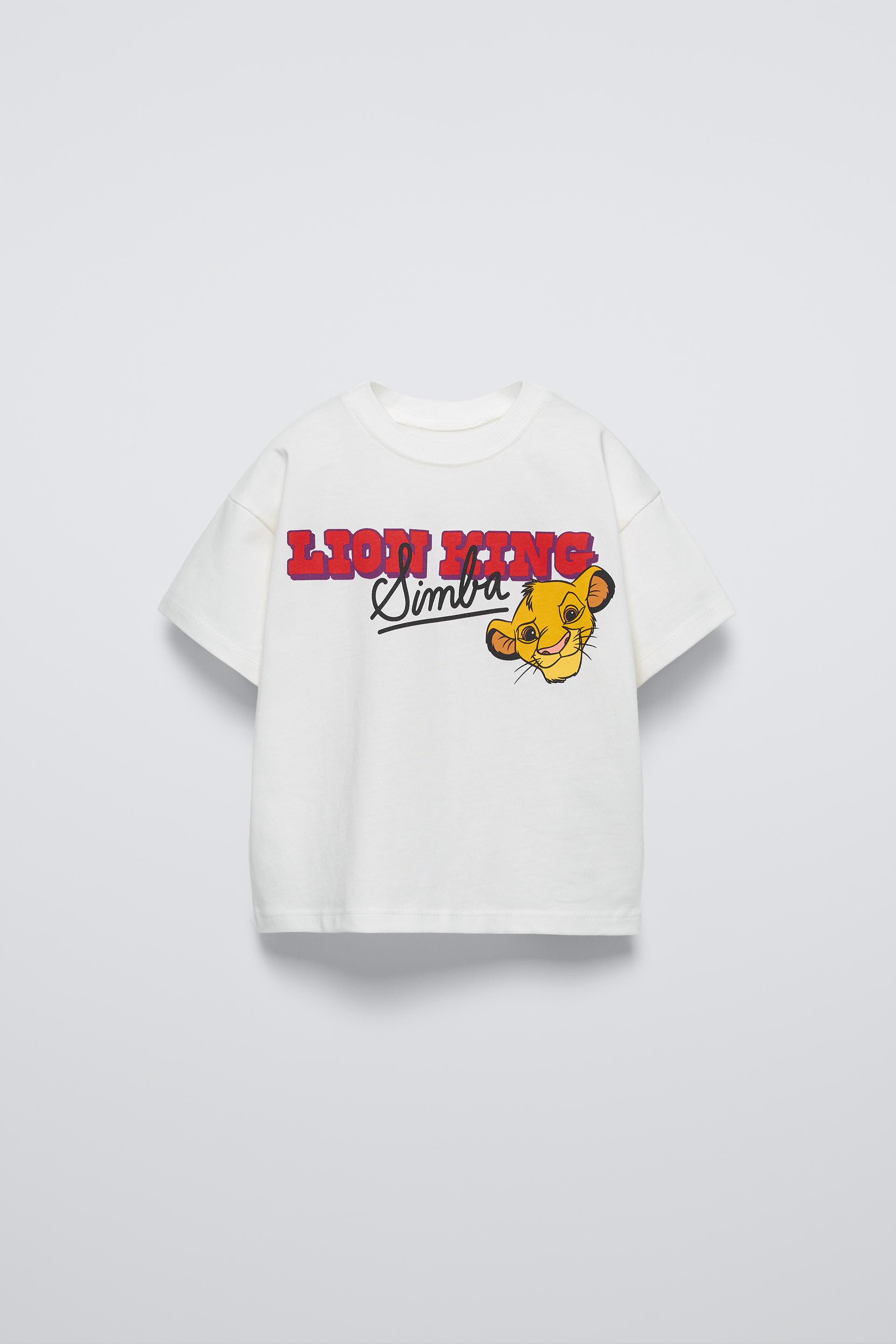 Zara THE LION KING © DISNEY T-SHIRT INTERNATIONAL SHIPPING