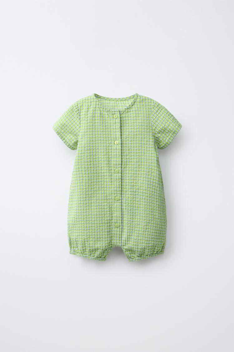 Pelele Textura Cuadros