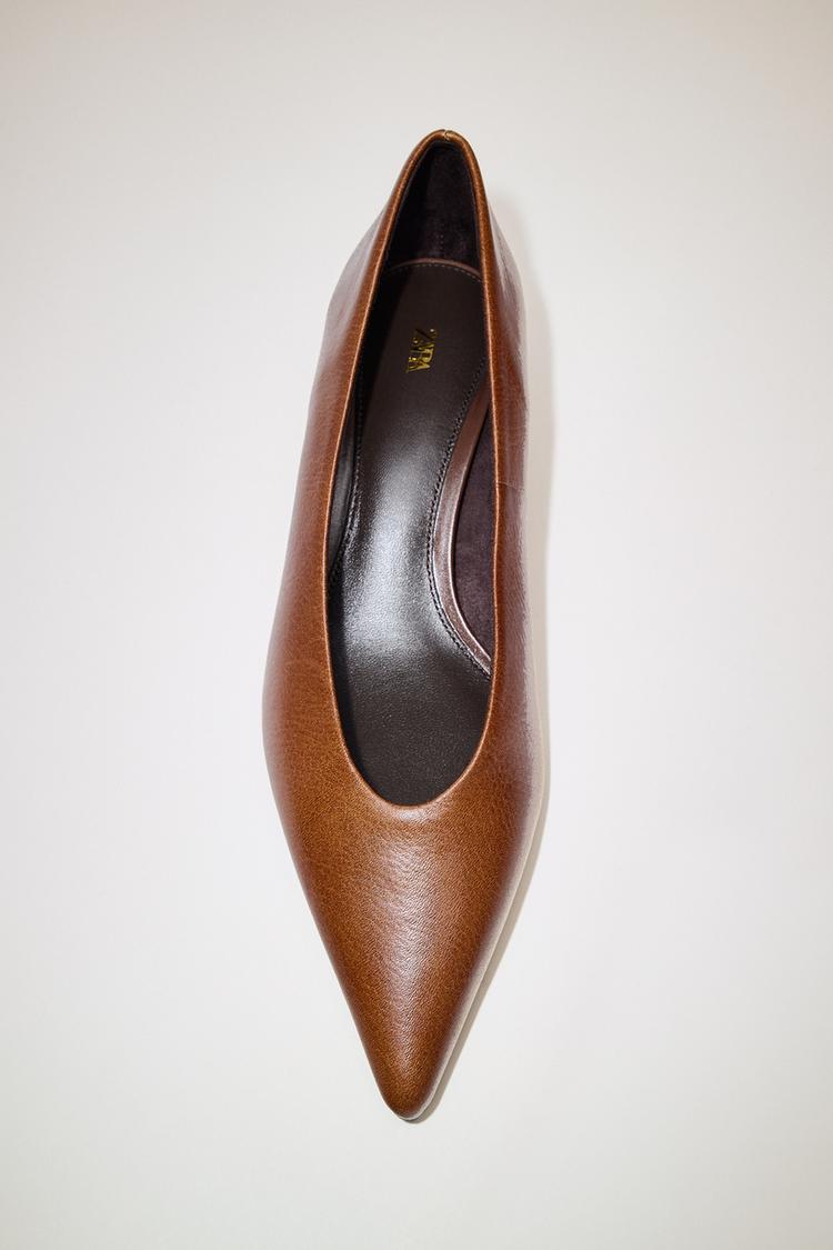 Zapato Tacón Kitten Piel