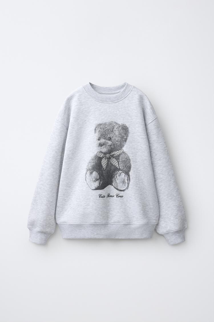 Sudadera Estampado Oso