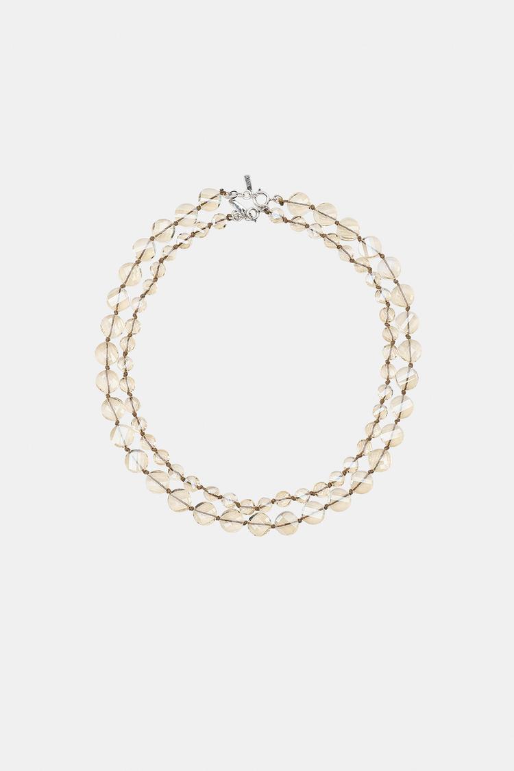 Pack 2 Collares Piezas Cristal