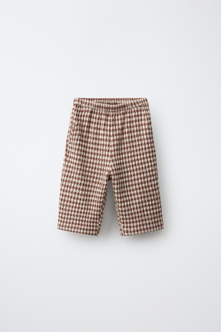 Pantalón Baggy Cuadro Vichy