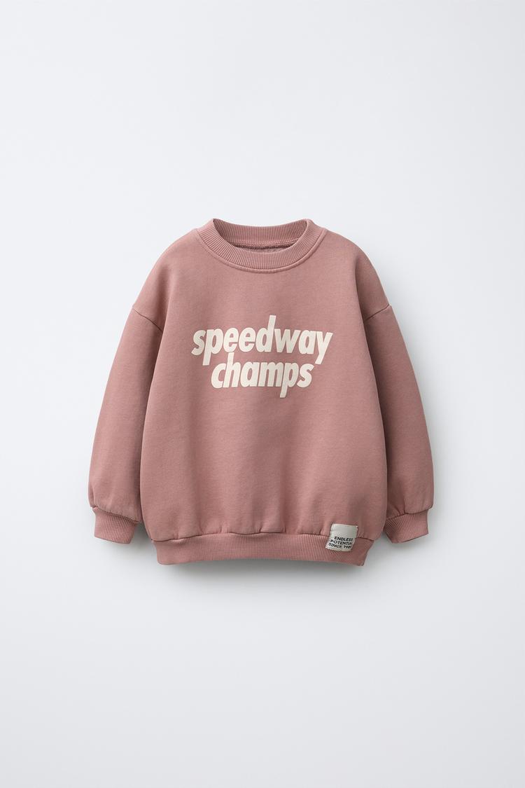 Sudadera Estampada Texto